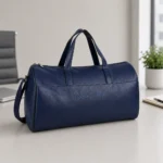 Nautica Croco duffle bag with premium crocodile texture finish and spacious storage for travel, onboarding kits, and daily use