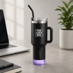 Nile Bluetooth smart tumbler 1.2 litres with hydration reminder feature and large capacity for corporate gifting programs