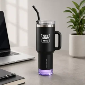 Nile Bluetooth smart tumbler 1.2 litres with hydration reminder feature and large capacity for corporate gifting programs