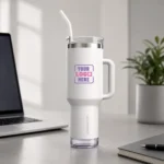 White Nile Bluetooth smart tumbler 1.2 litres with hydration reminder feature, ideal for corporate gifting and employee kits