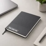 Grey Prime Soft Feel PU Notebook with a premium PU cover for corporate gifting, employee welcome kits, and professional office use