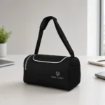 Rare Rabbit mini duffle bag with compact design and carry handles suitable for employee welcome kits and daily travel