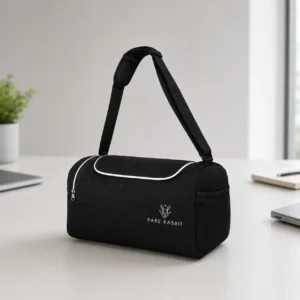 Rare Rabbit mini duffle bag with compact design and carry handles suitable for employee welcome kits and daily travel