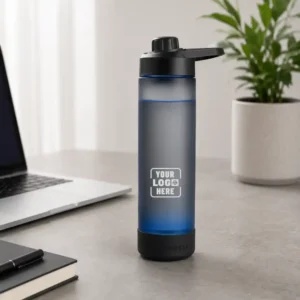 Volga Bluetooth smart insulated bottle 750ml with temperature display and hydration reminder for employee welcome kits