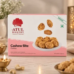 Cashew Bite Cookies 200 g pack for corporate gifting