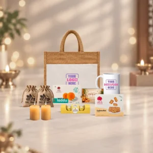 Celebration Hamper – Aura – Premium Festive Corporate Gift Hamper by BrandVaarta