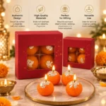 Moroccan Tin Premium Scented Candle in decorative tin for corporate gifting set of 4