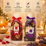 Fragrance Potpourri for Corporate Gifting features