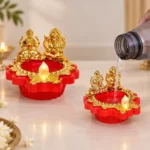 Laxmi Ganesh Water Sensor Diya water activated LED festive diya for corporate gifting water sensor