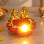 Laxmi Ganesh Water Sensor Diya water activated LED festive diya for corporate gifting glow