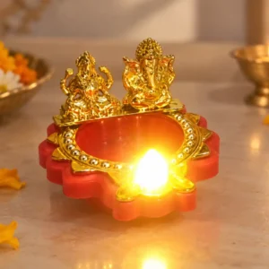 Laxmi Ganesh Water Sensor Diya water activated LED festive diya for corporate gifting glow
