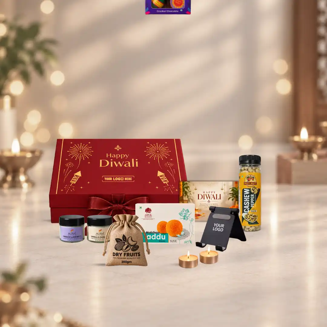 Shubh Diwali Box-Aarambh Shubh Diwali Box-Aarambh – Premium Festive Corporate Gift Box by BrandVaarta