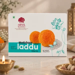 Traditional motichoor laddu pack suitable for corporate gifting, employee welcome kits and festive onboarding kits