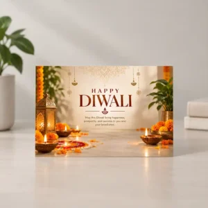 Diwali Card-6by4 inches